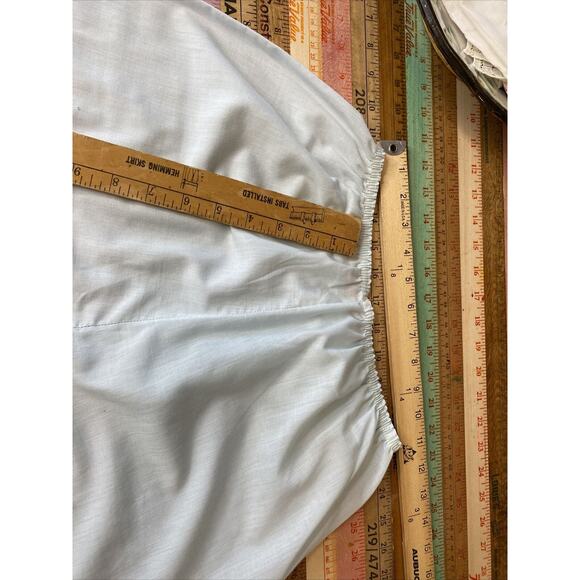 Vintage PHILMAID Two Piece PAJAMA SET SIZE 36 Embroidered M/ L Daisy Women’s - Picture 16 of 16